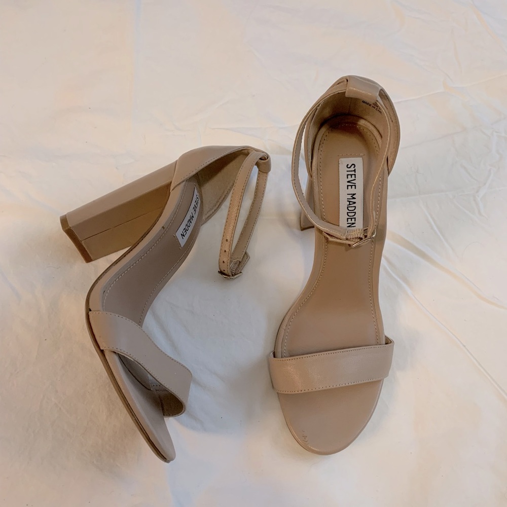 STEVE MADDEN - CARRSON BLUSH LEATHER (WOMEN’S 7)